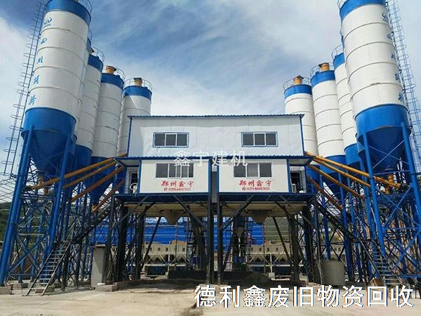天津攪拌站回收，河北拌合站回收，攪拌站設(shè)備拆除